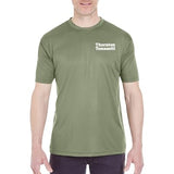 Men's Cool-Dry Moisture-Wicking Performance T-Shirts 140-Pack