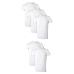 Men's Moisture-Wicking Performance Crewneck Shirts 5-Pack