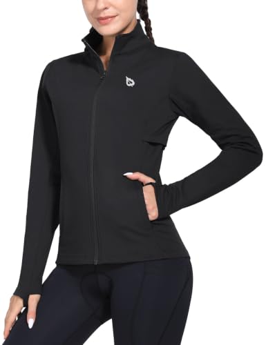 Women's Water-Resistant Fleece Running and Cycling Jacket