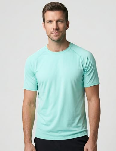 Men's Quick-Dry Crewneck Performance T-Shirts 5-Pack