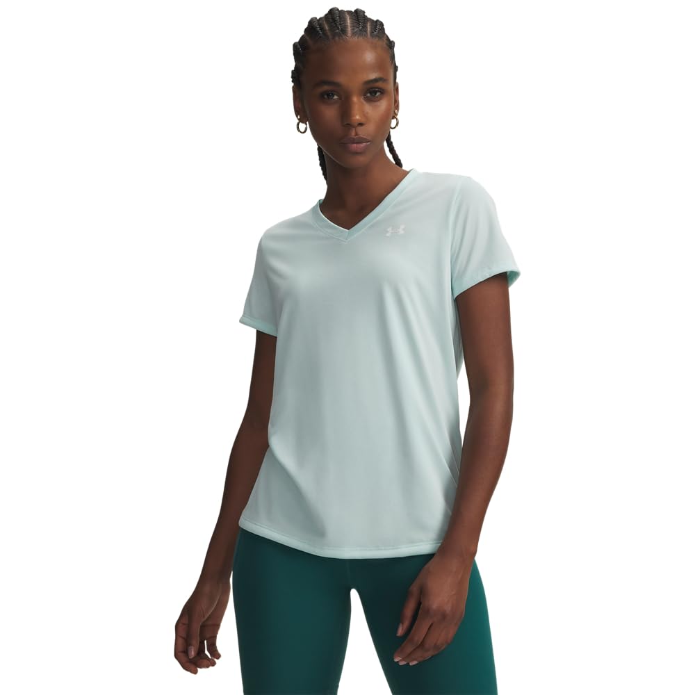 Women's V-Neck Quick-Dry Performance Training T-Shirt