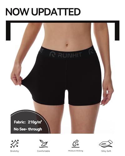 Women's 3-Inch Compression Workout Shorts 3-Pack