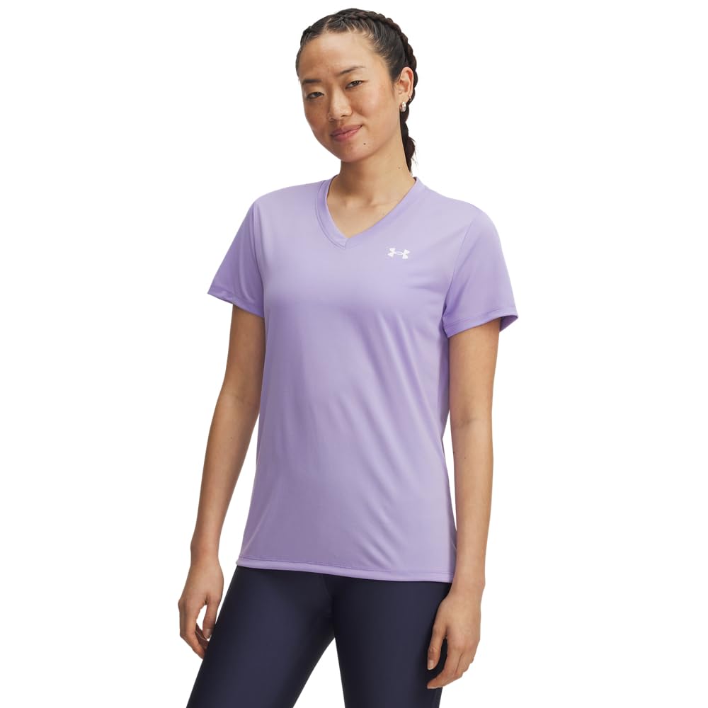 Women's V-Neck Quick-Dry Performance Training T-Shirt