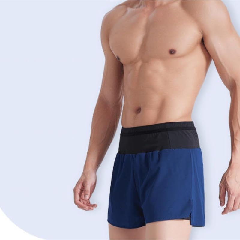 Men's 3-Inch 2-in-1 Quick-Dry Running Training Shorts
