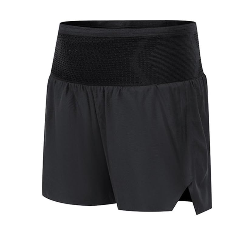 Men's Quick-Dry Lined Trail Running Shorts with Waist Pocket