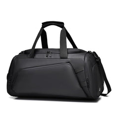 Men's Large Capacity Gym Bag with Wet Dry Compartment