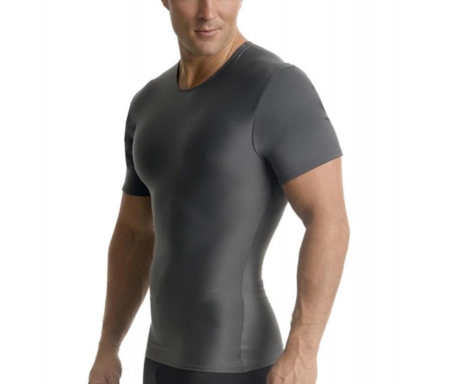 Men's Compression Crew Neck Performance Shirts 3-Pack