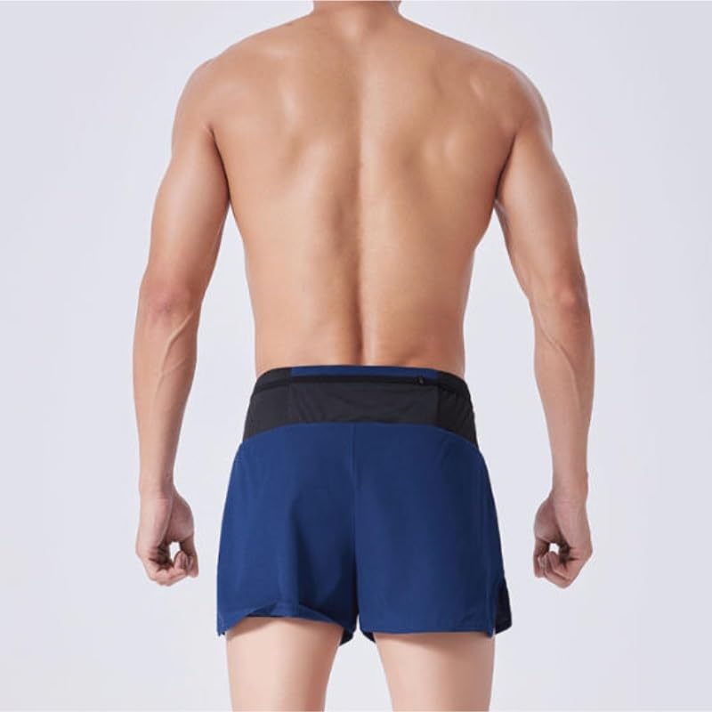 Men's 3-Inch 2-in-1 Quick-Dry Running Training Shorts