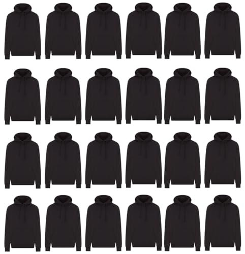 Men's Cotton-Blend Athletic Performance Pullover Hoodie
