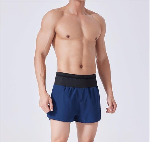 Men's 3-Inch 2-in-1 Quick-Dry Running Training Shorts