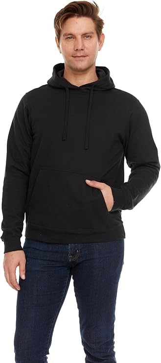 BILLIONHATS 24 Pack Wholesale Fleece Hoodies, Full Zip & Pullover, Assorted Sizes, Cotton Blend, Men Women, Shelter Donation