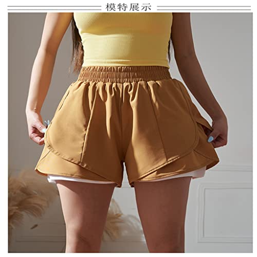 Women's Quick-Dry Lined Running and Training Shorts