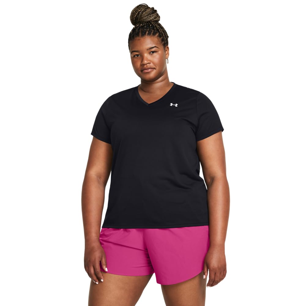 Women's V-Neck Quick-Dry Performance Training T-Shirt