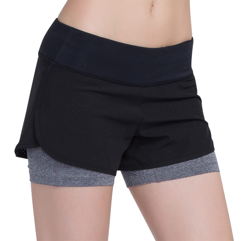 Women's Stretch Performance Yoga and Workout Shorts