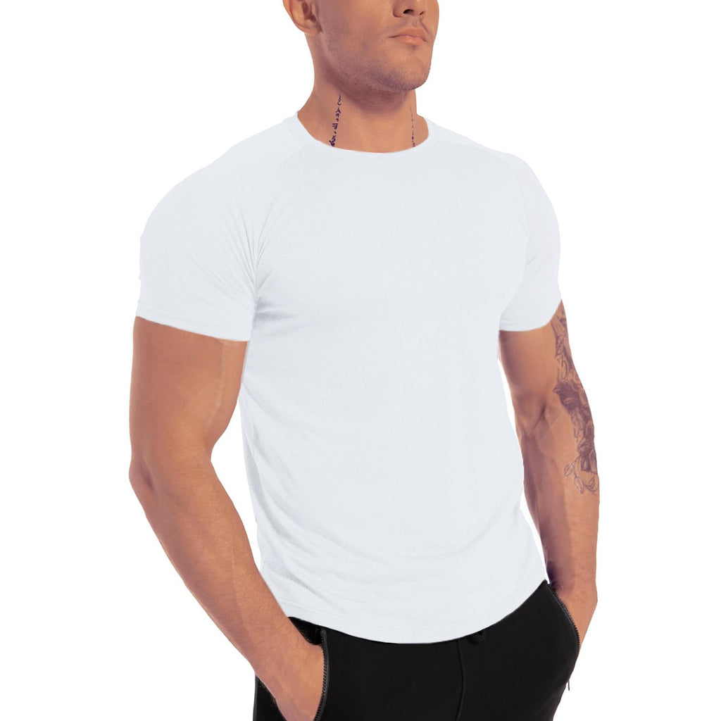 Men's Moisture-Wicking Performance Training T-Shirts 3-Pack