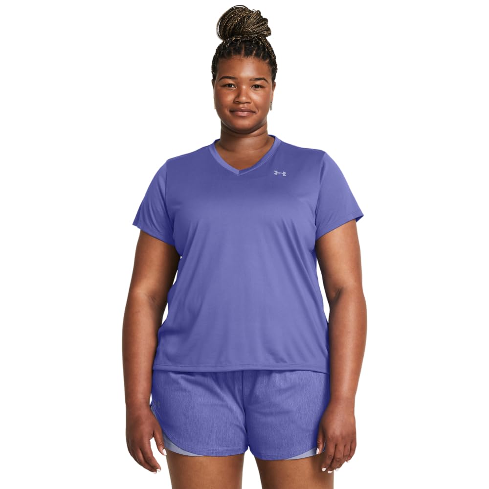 Women's V-Neck Quick-Dry Performance Training T-Shirt