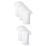 Men's Moisture-Wicking Performance Crewneck Shirts 5-Pack