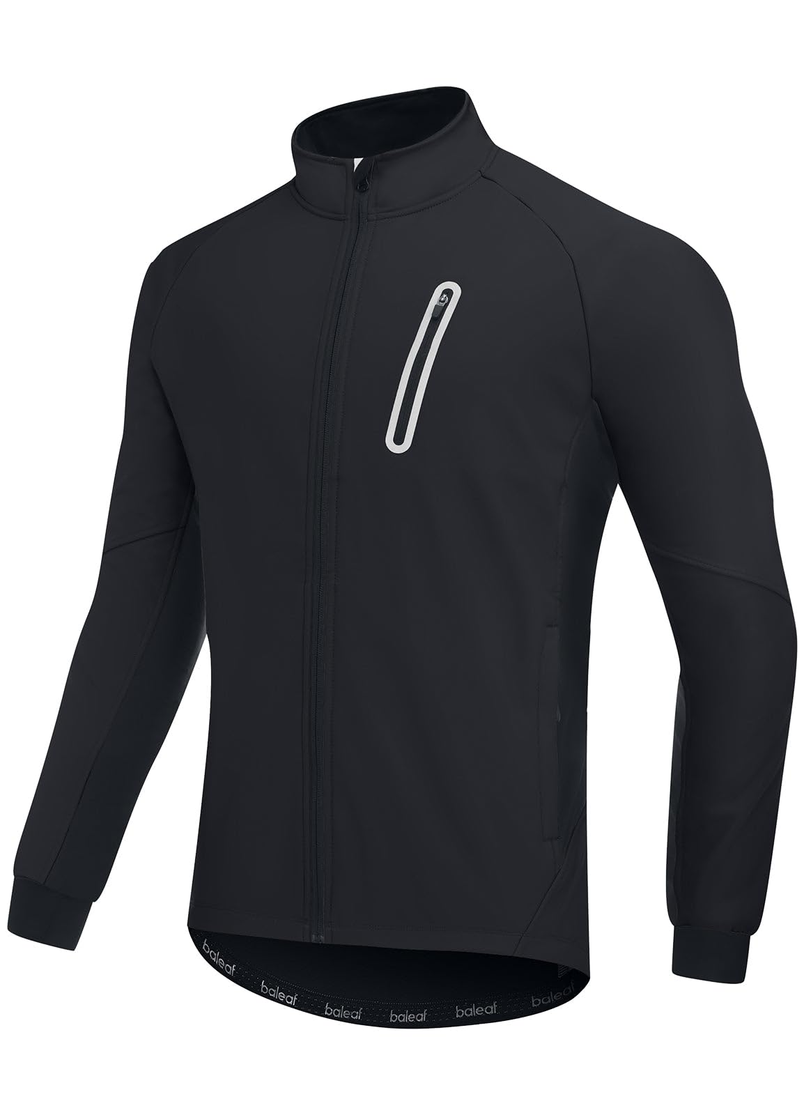 Men's Water-Resistant Winter Running and Cycling Jacket