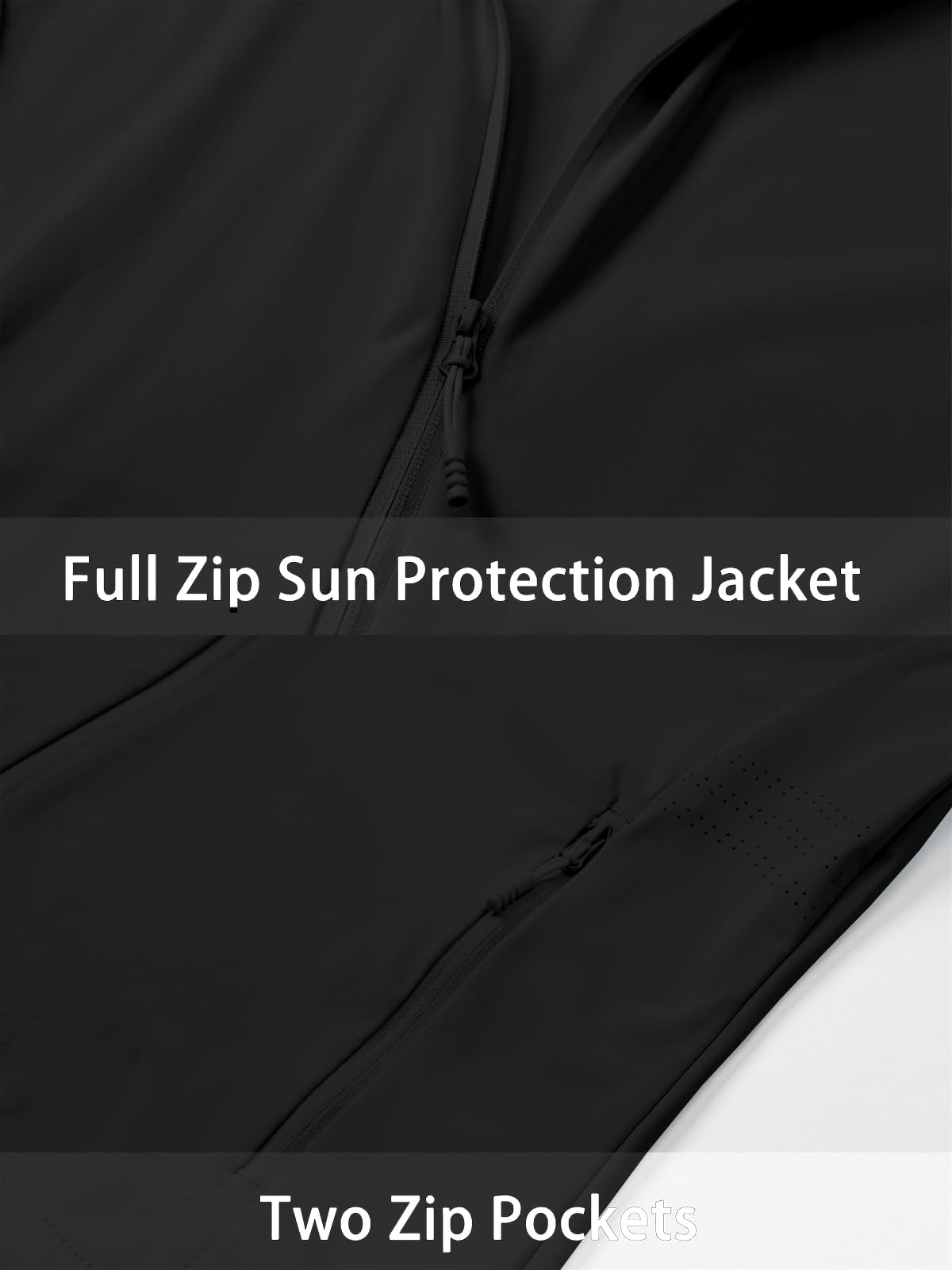 Women's UPF 50+ Hooded Sun Protection Running Jacket
