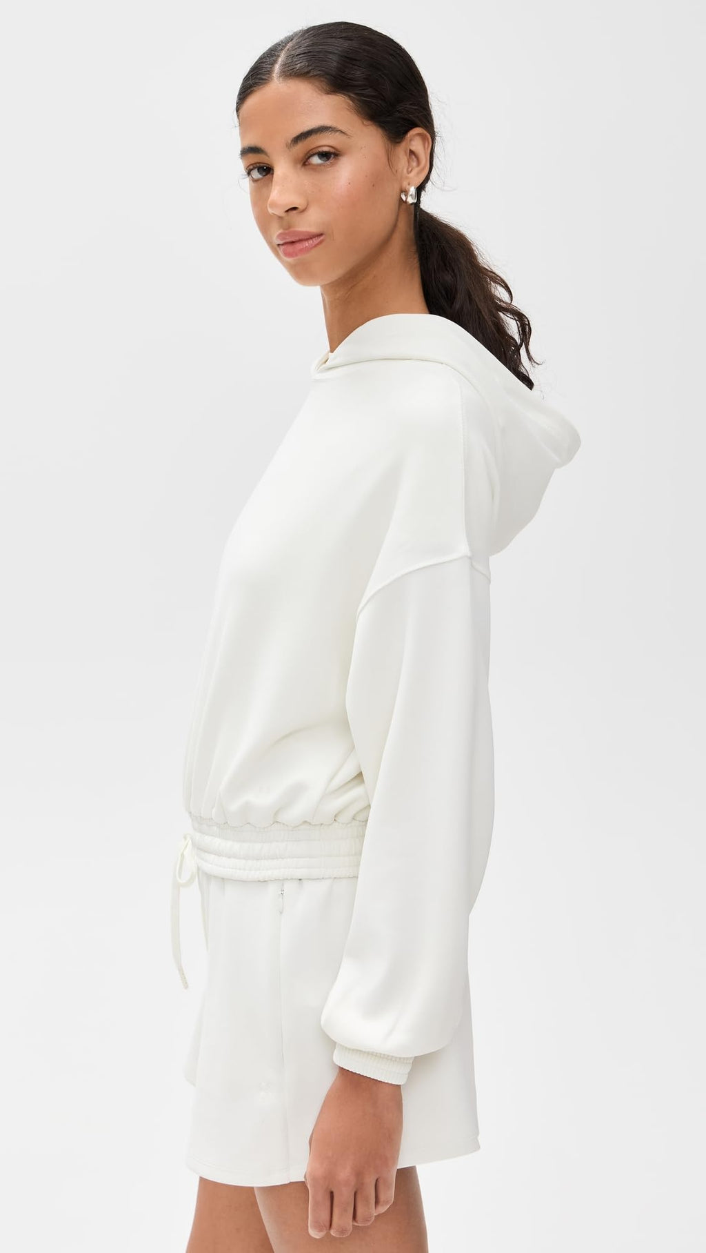 Women's Lightweight Cropped Performance Workout Hoodie