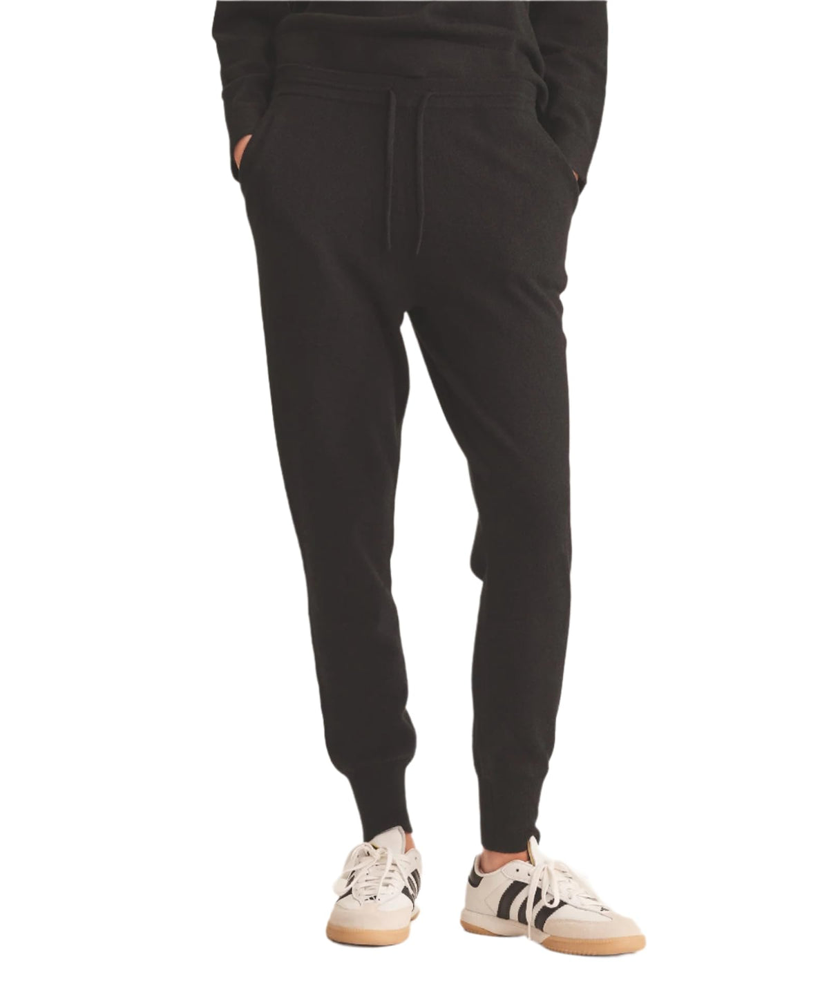 Women's Soft Cashmere Off-Duty Relaxed Jogger Pants