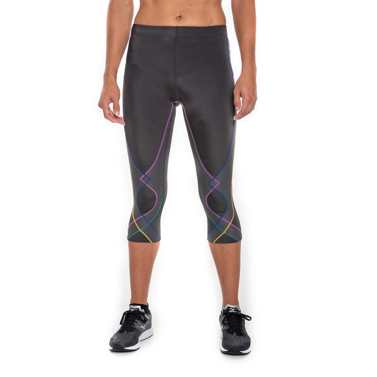 Women's Mid-Rise 3/4 Performance Compression Tights