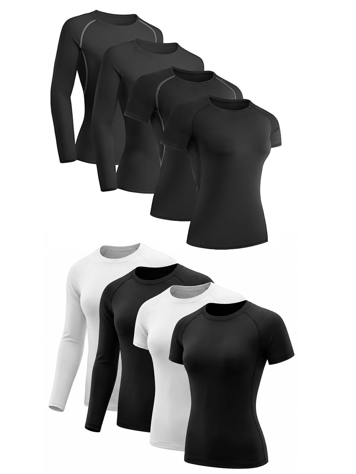 Women's Compression Performance Shirt for Running and Training