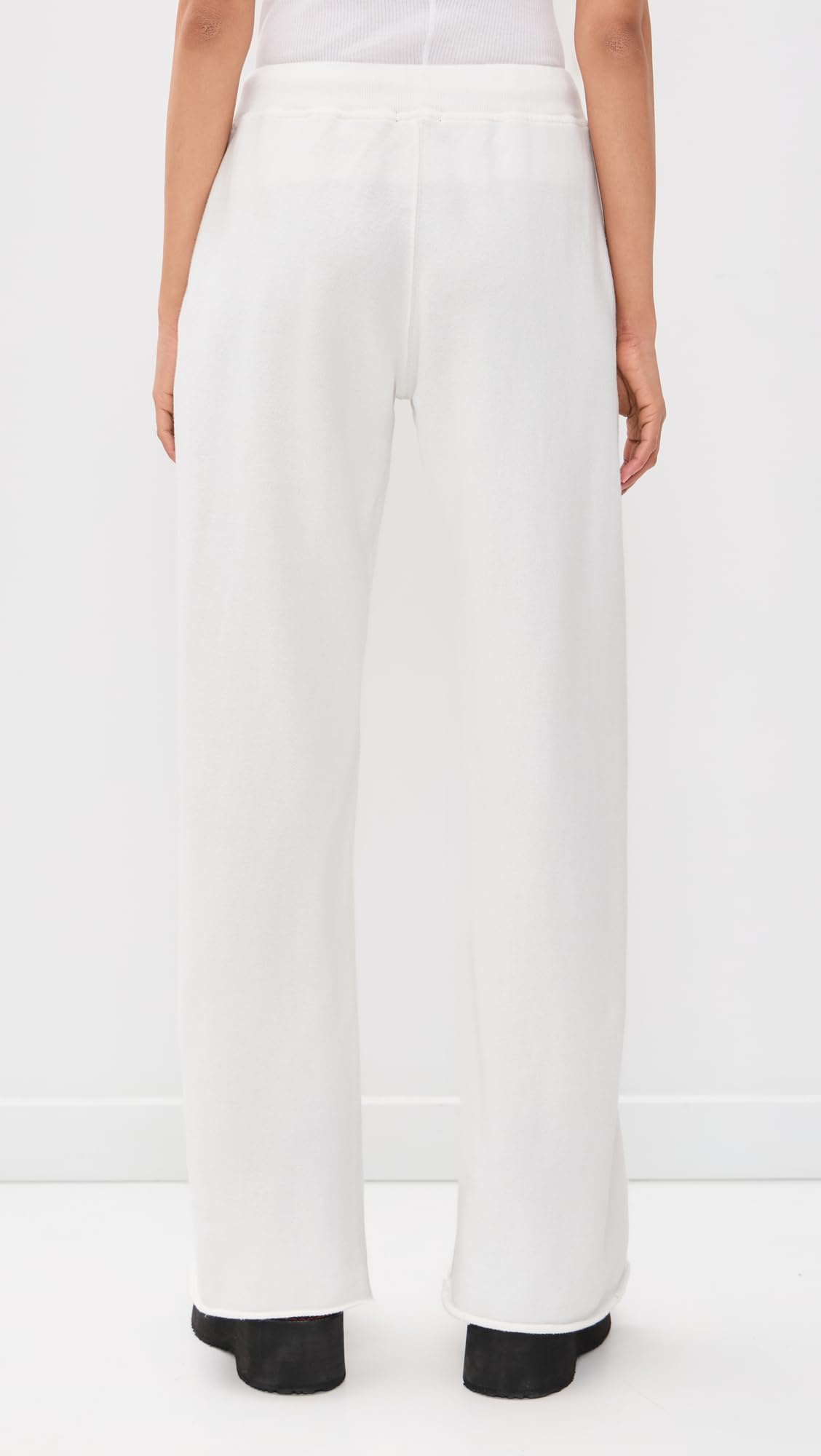 Women's Zippered Wide-Leg Performance Sweatpants