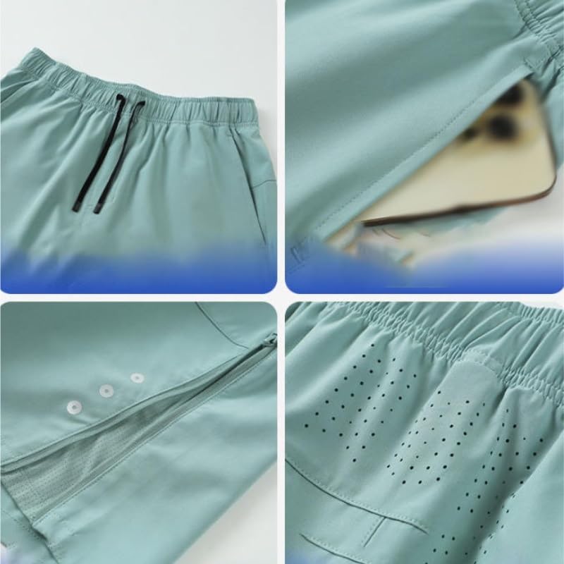 Men's 5-Inch Quick-Dry Running and Training Shorts