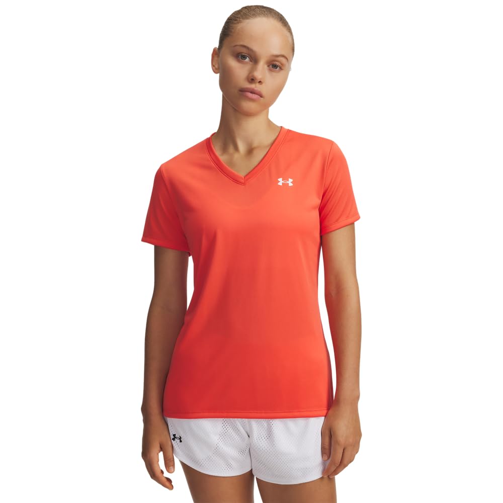 Women's V-Neck Quick-Dry Performance Training T-Shirt