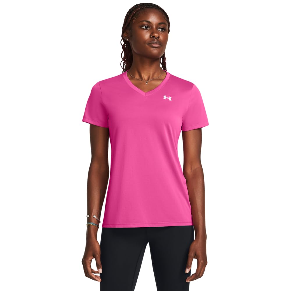Women's V-Neck Quick-Dry Performance Training T-Shirt