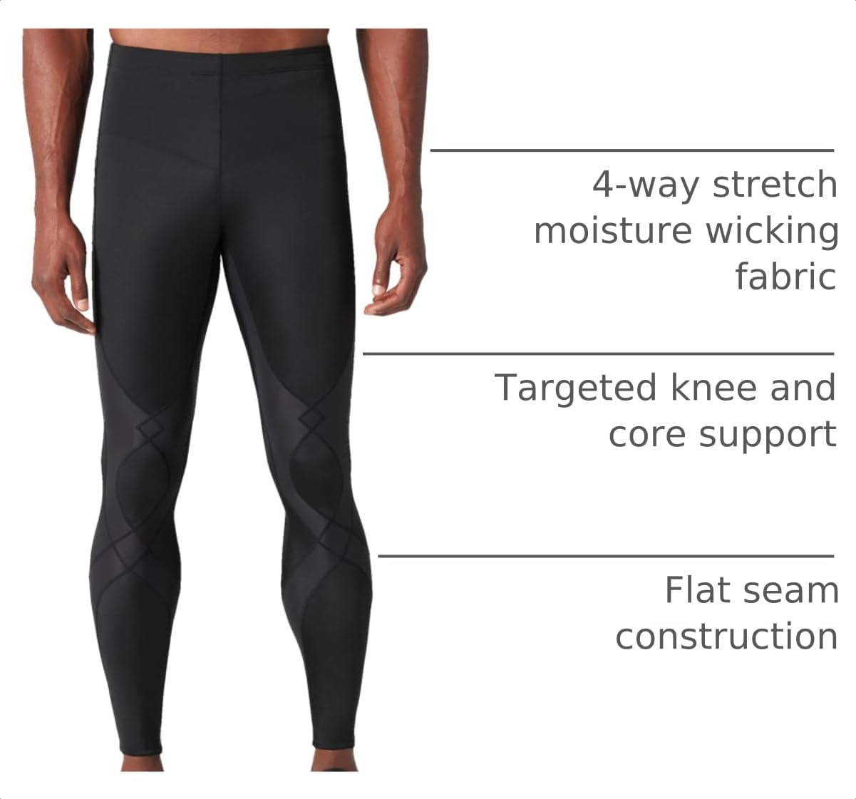 Men's Supportive Performance Compression Training Tights