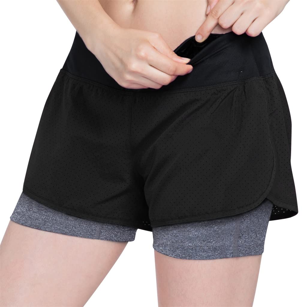 Women's Stretch Performance Yoga and Workout Shorts