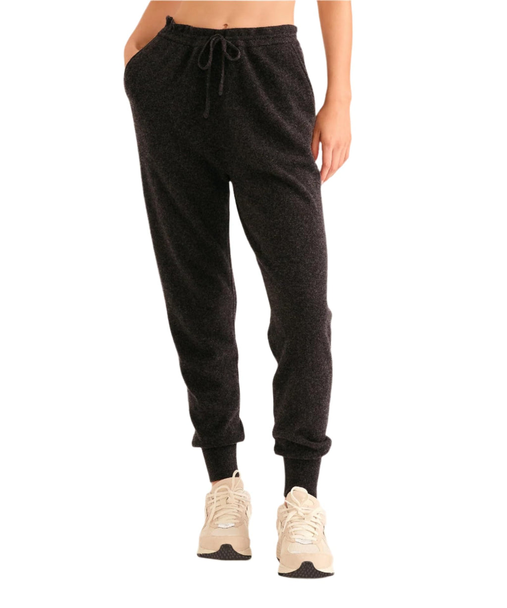 Women's Soft Cashmere Off-Duty Relaxed Jogger Pants