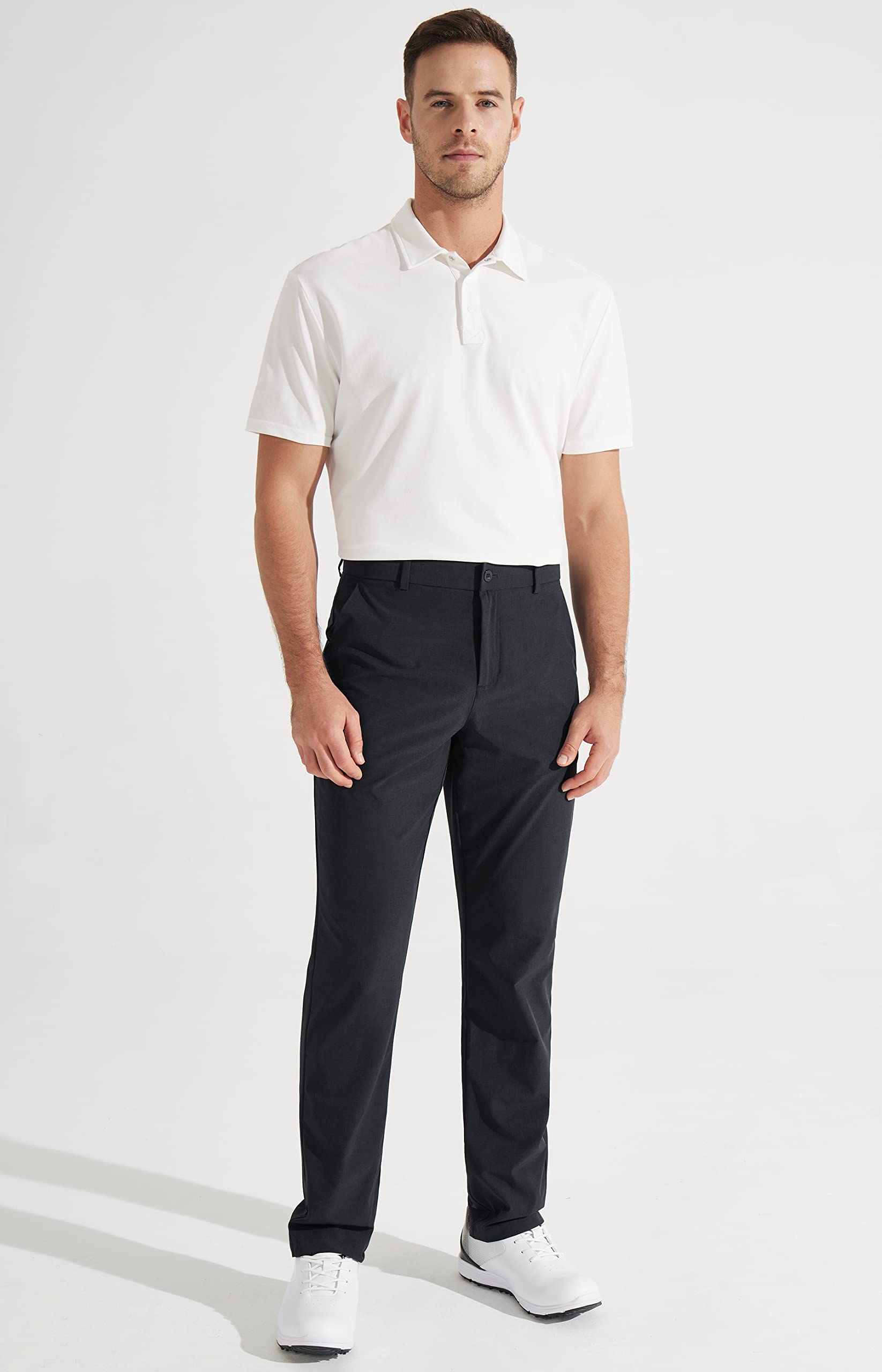 Men's Quick-Dry Stretch Lightweight Performance Golf Pants