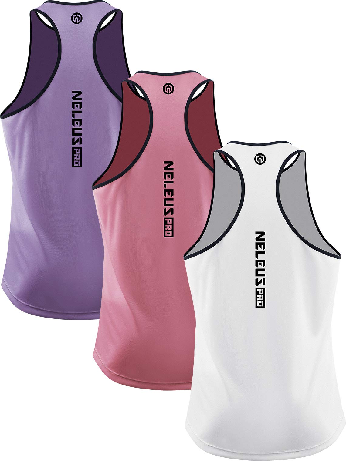 Men's Quick-Dry Y-Back Performance Training Tanks 3-Pack