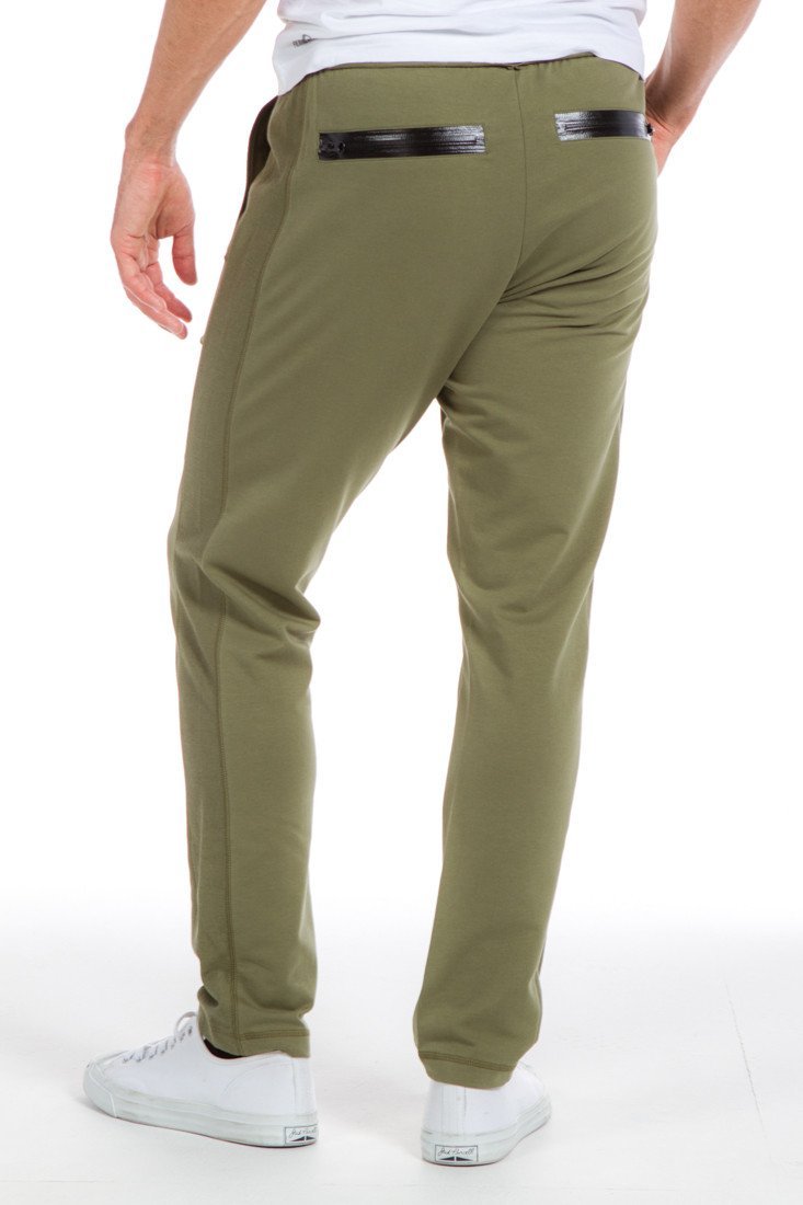 Men's Stain-Resistant Performance Jogger Sweatpants