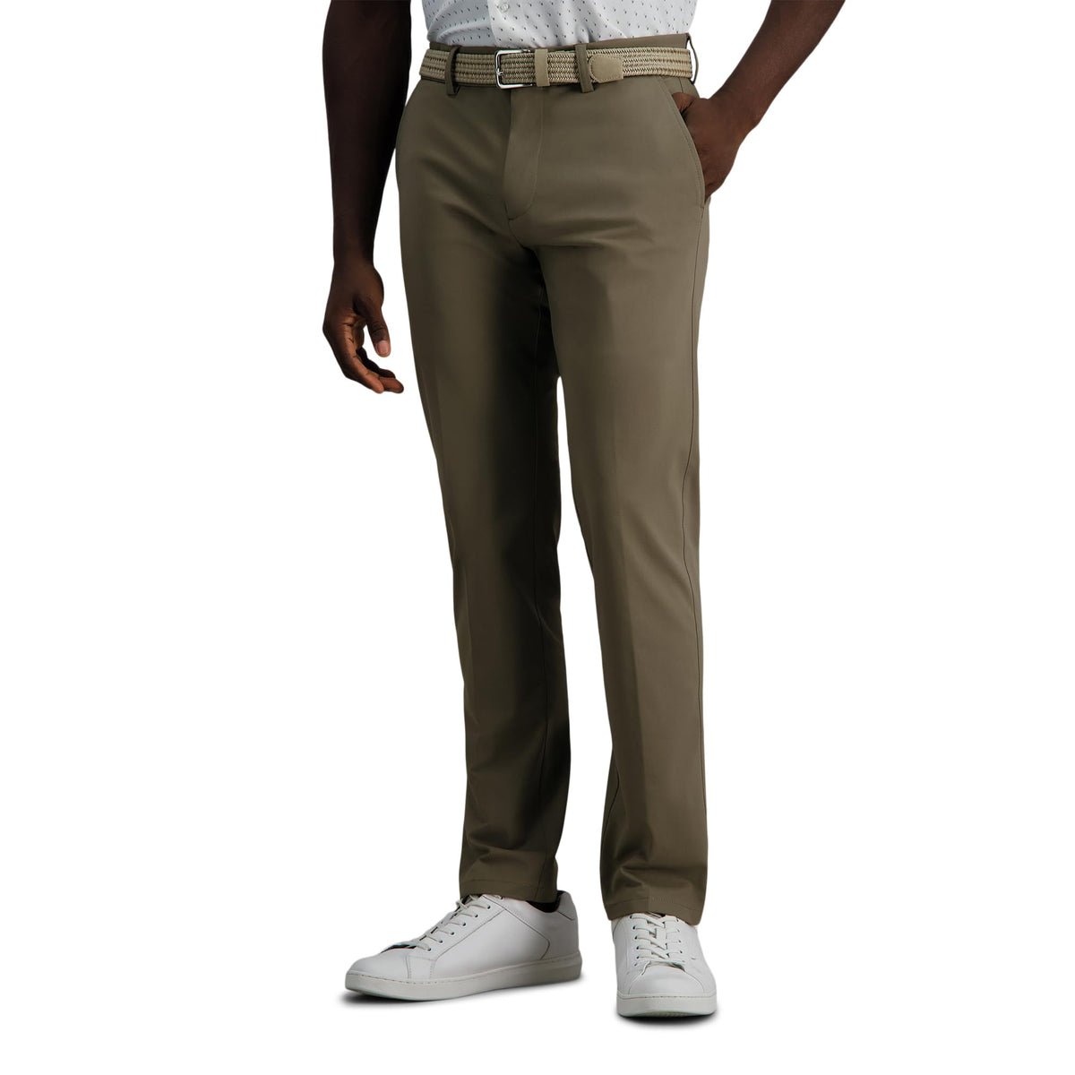 Men's Straight-Fit Stretch Performance Travel Pants