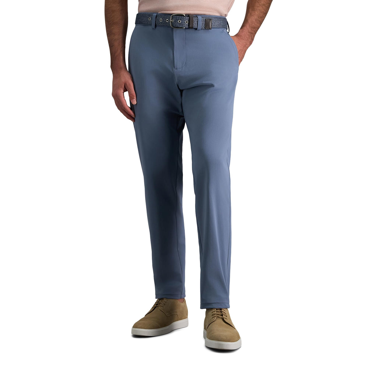 Men's Straight-Fit Stretch Performance Travel Pants