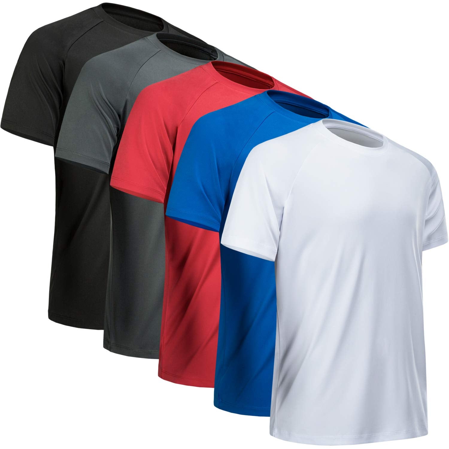 Men's Quick-Dry Short-Sleeve Performance Training T-Shirt