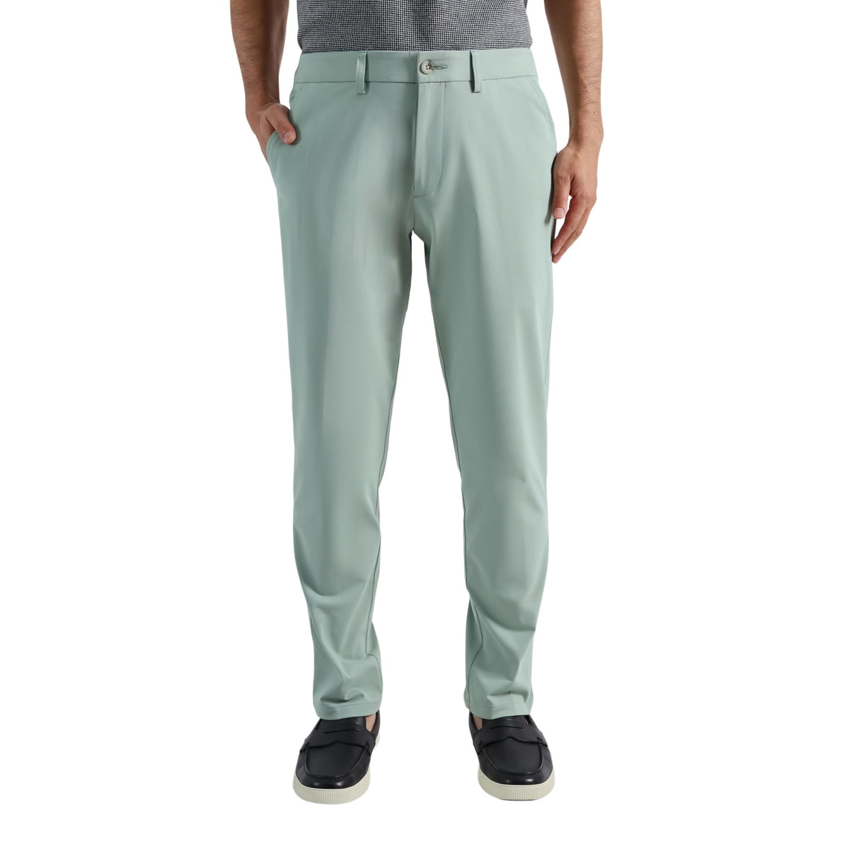 Men's Straight-Fit Stretch Performance Travel Pants
