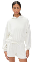 Women's Lightweight Cropped Performance Workout Hoodie