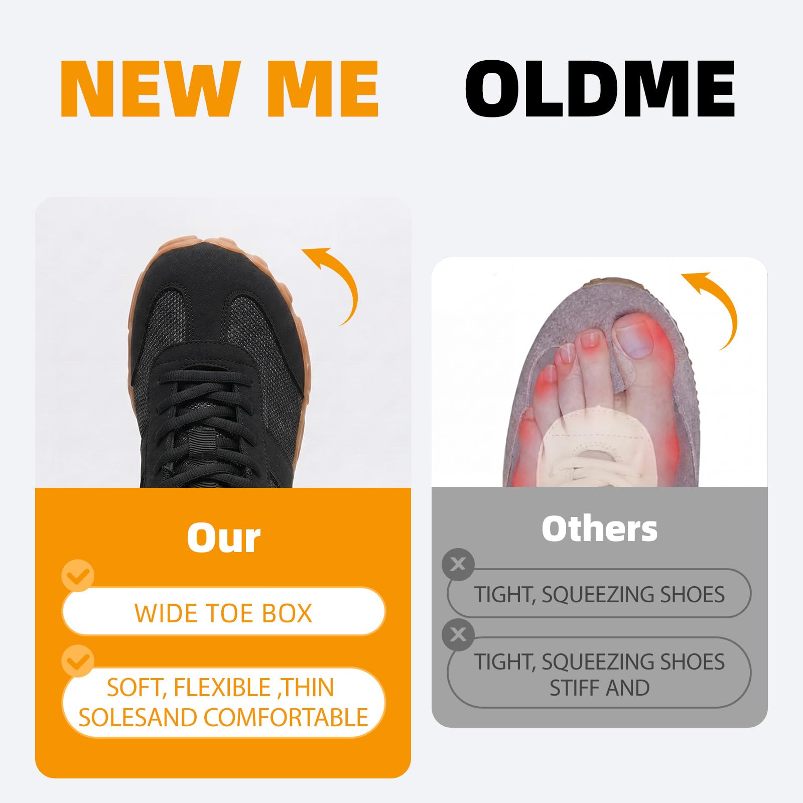 Women's Wide Toe Box Zero-Drop Outdoor Training Shoes