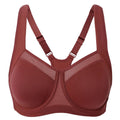 Women's High-Support Padded Running and Training Sports Bra