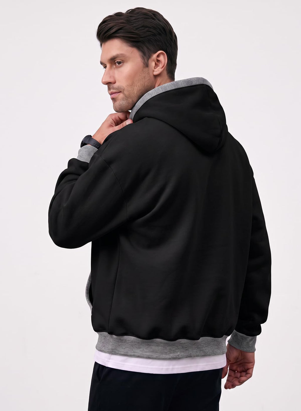 Men's Fleece Performance Pullover Hoodie with Pocket