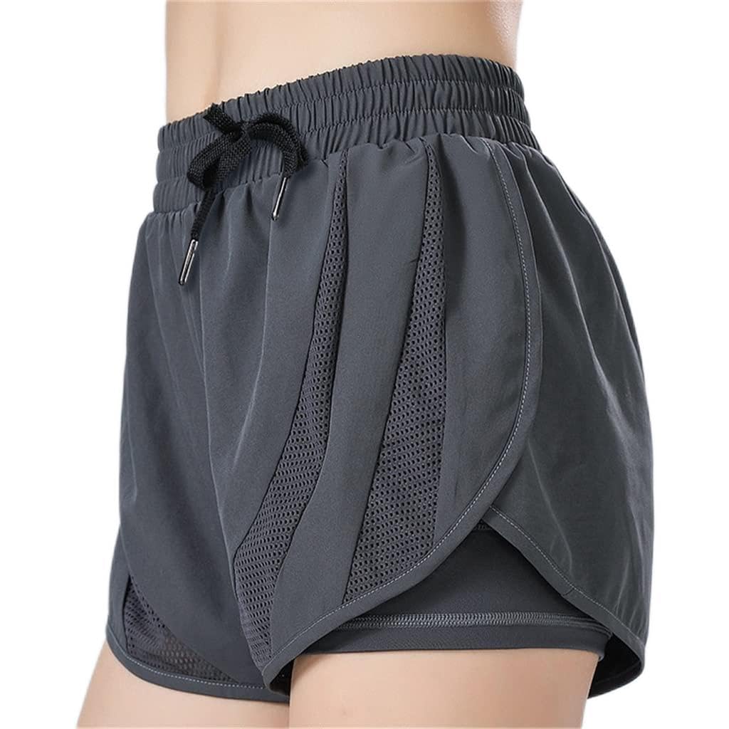 Women's 2-in-1 Breathable Running and Training Shorts