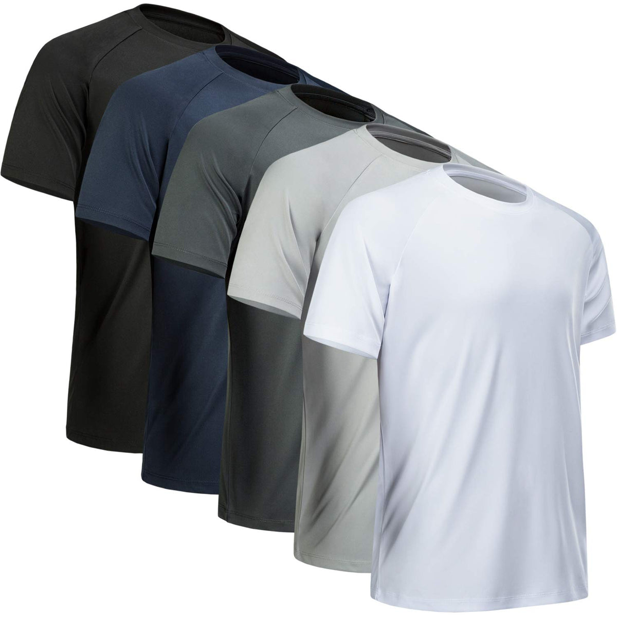 Men's Quick-Dry Short-Sleeve Performance Training T-Shirt