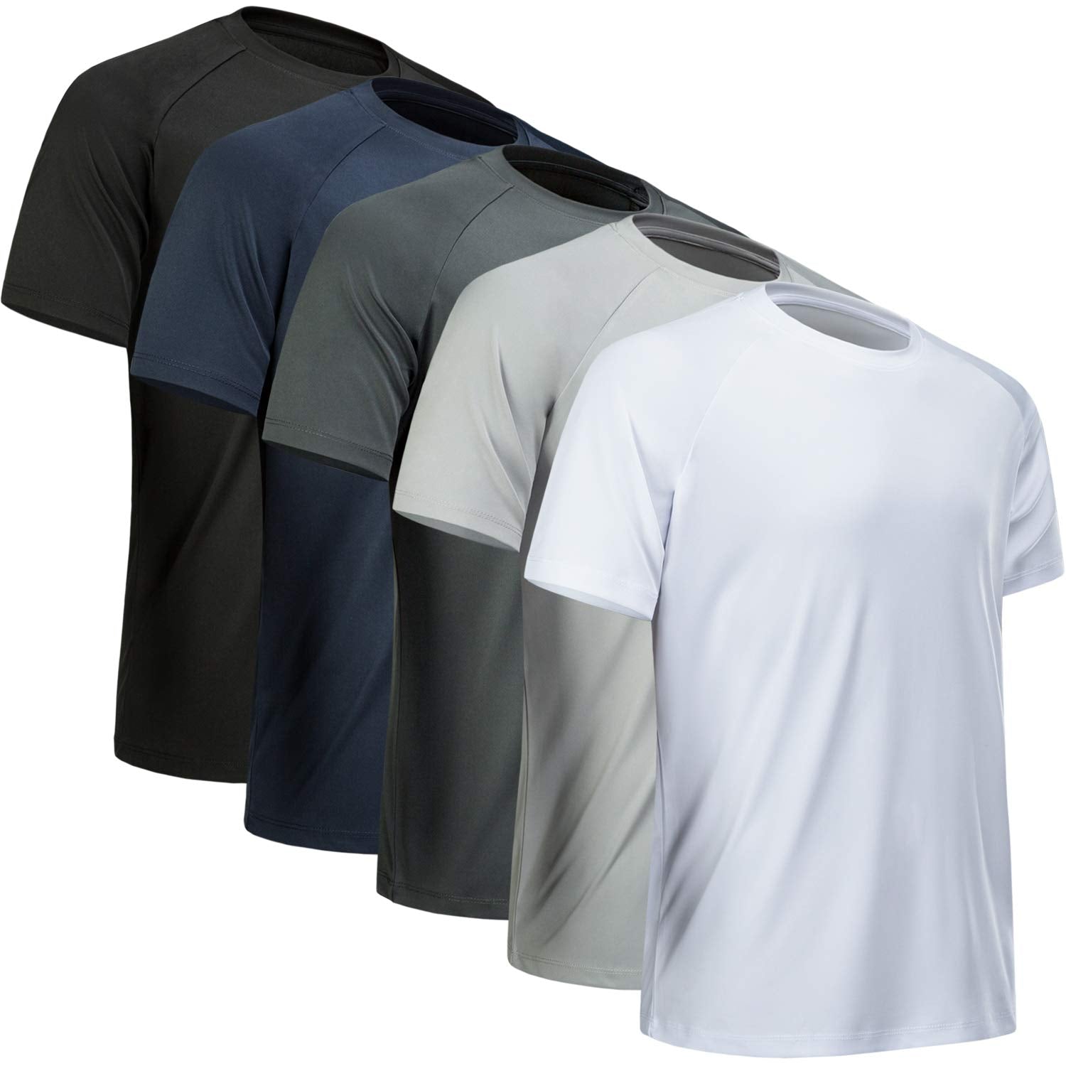 Men's Quick-Dry Short-Sleeve Performance Training T-Shirt