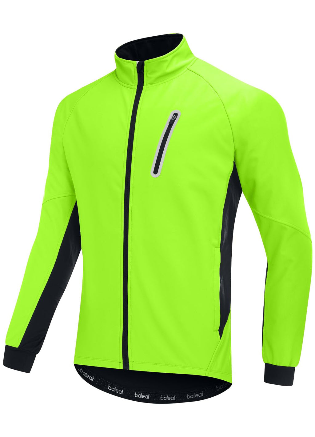 Men's Water-Resistant Winter Running and Cycling Jacket