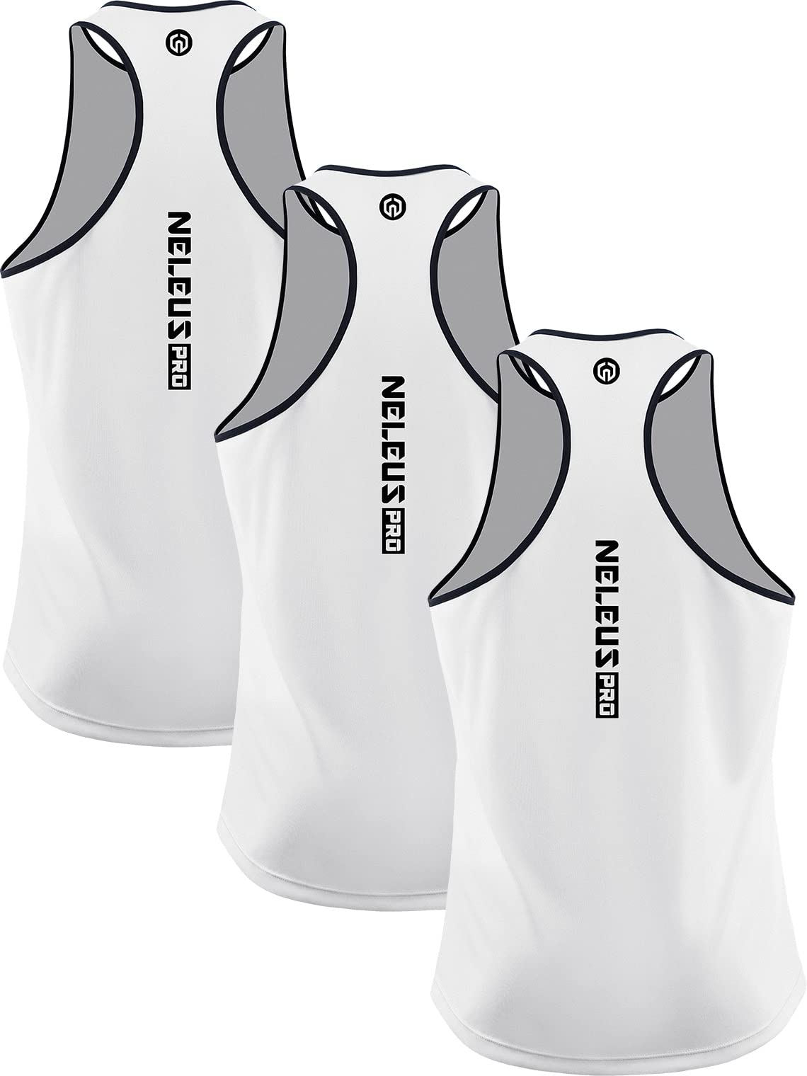 Men's Quick-Dry Y-Back Performance Training Tanks 3-Pack
